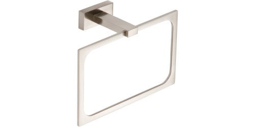 Square clearance towel ring