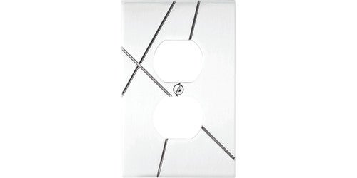 D Modernist Outlet Plate